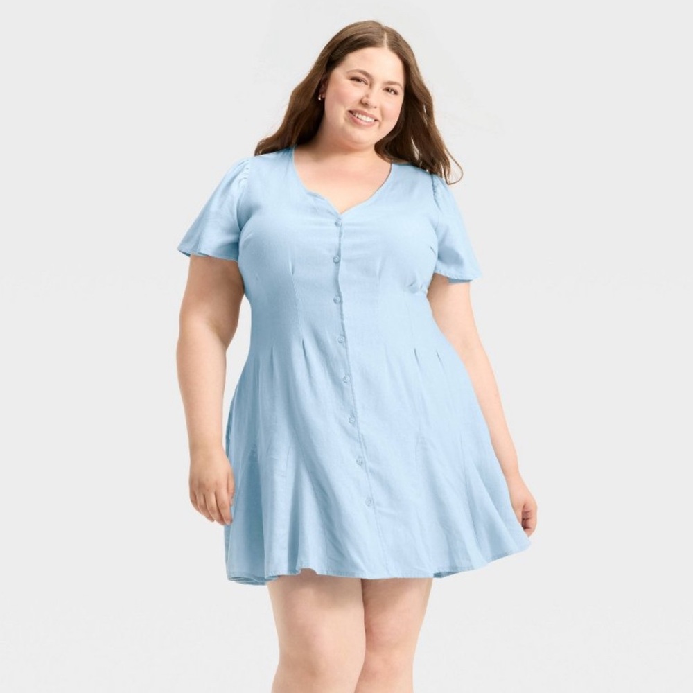 Universal Thread short sleeve A-line mini dress